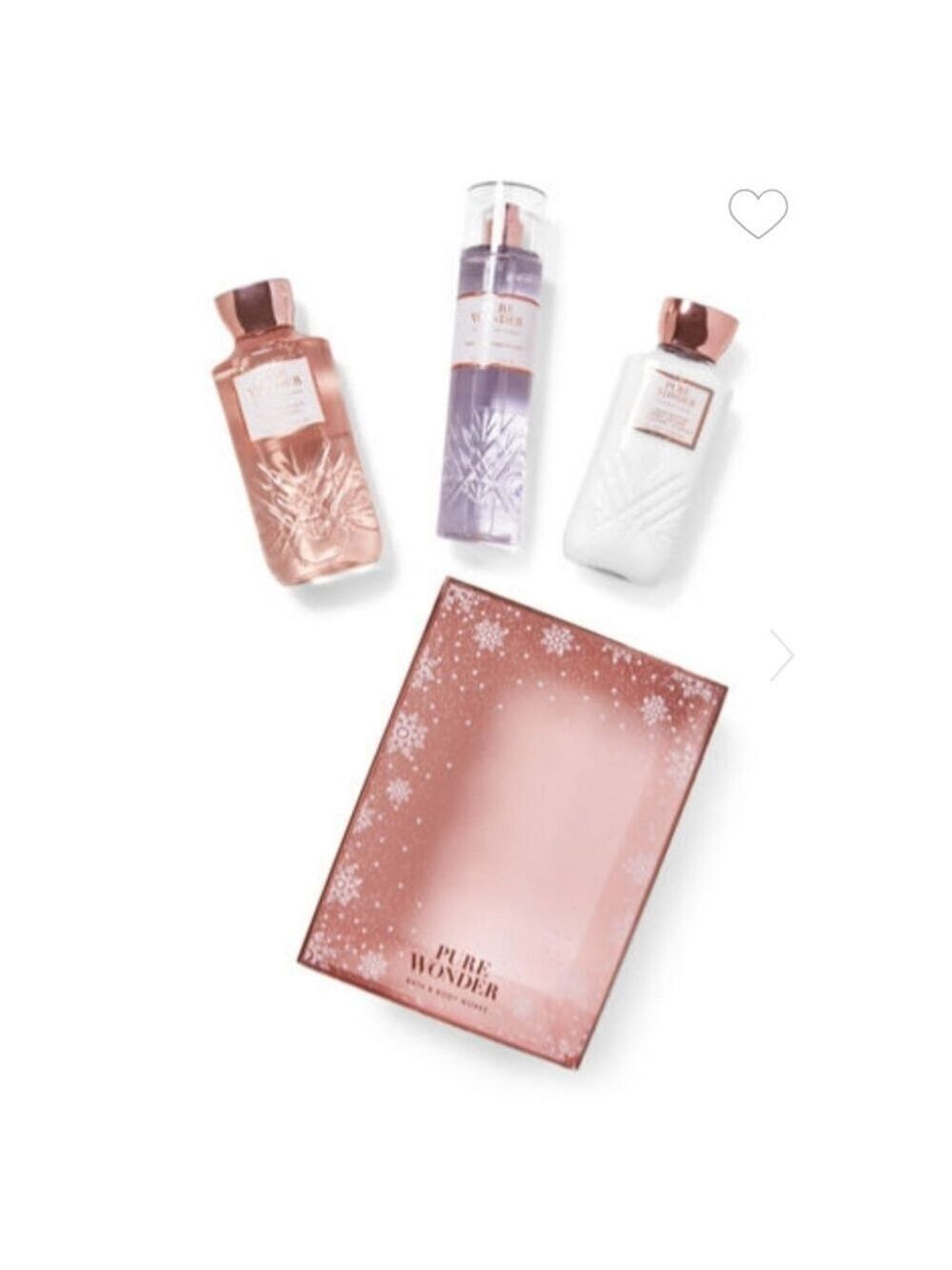 Bath & Body Works Pure Wonder Gift Box Set